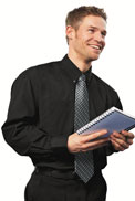 Men's Button Down Collar Shirt Lond Sleeve